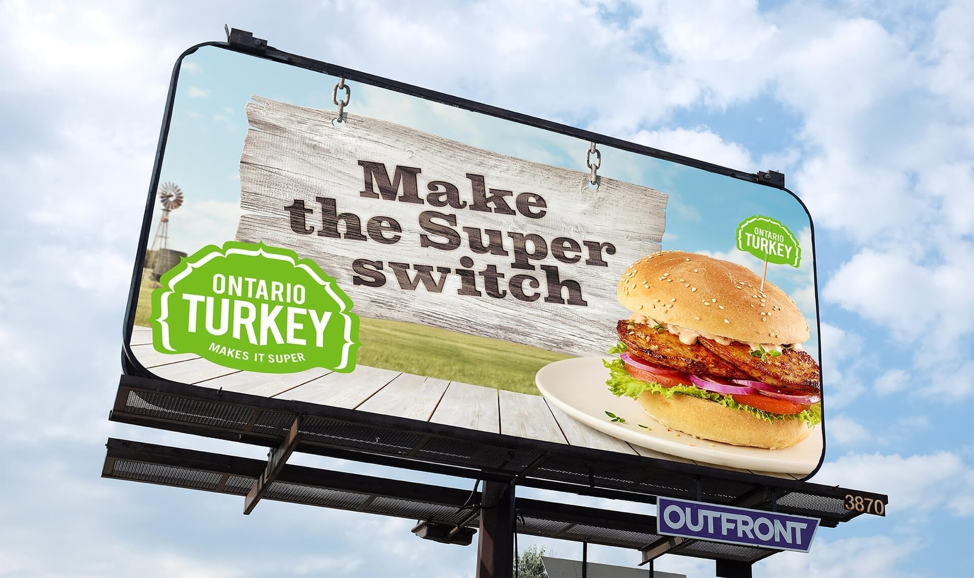 Ontario Turkey out-of-home billboard