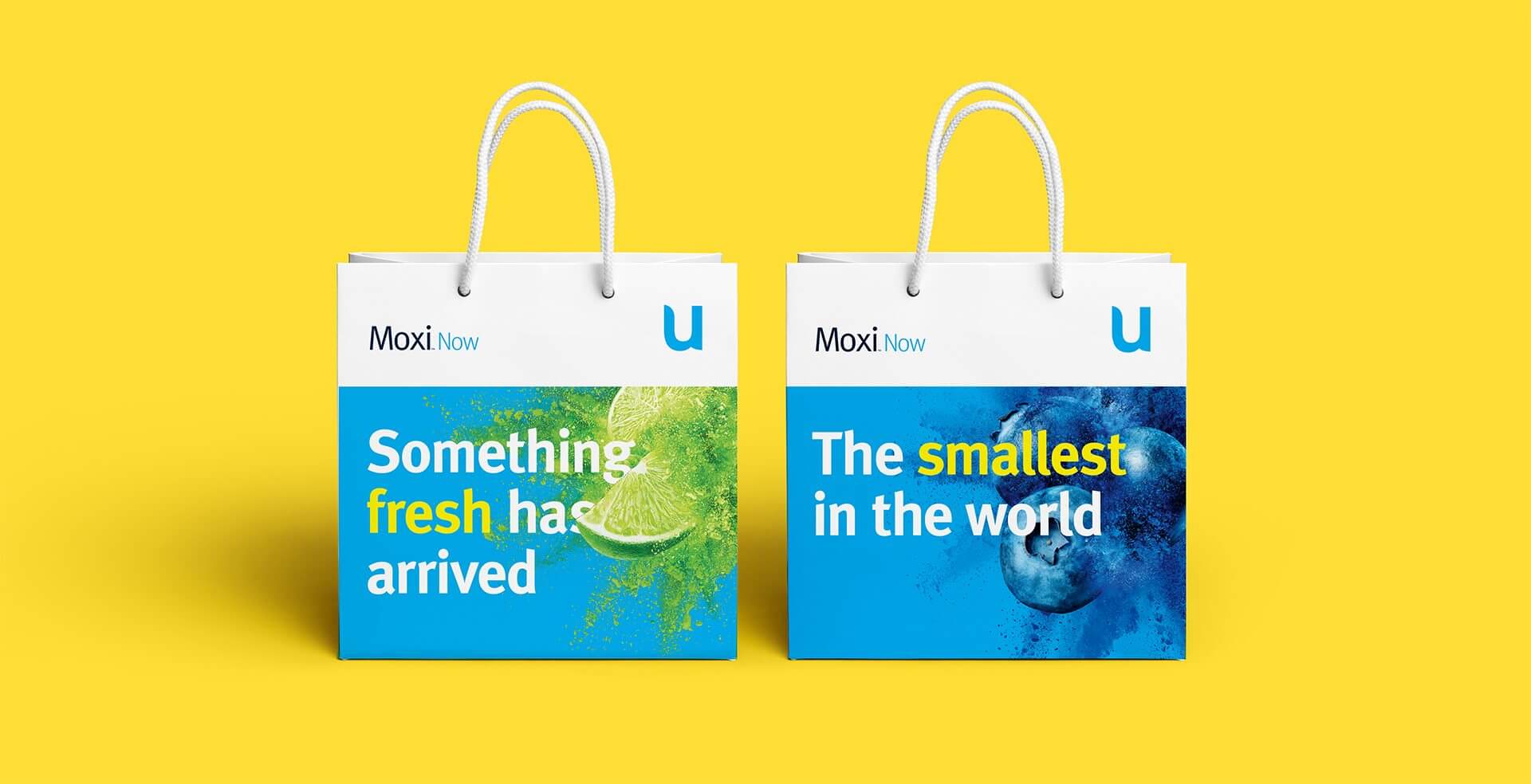 Unitron Moxi Now retail sales bags