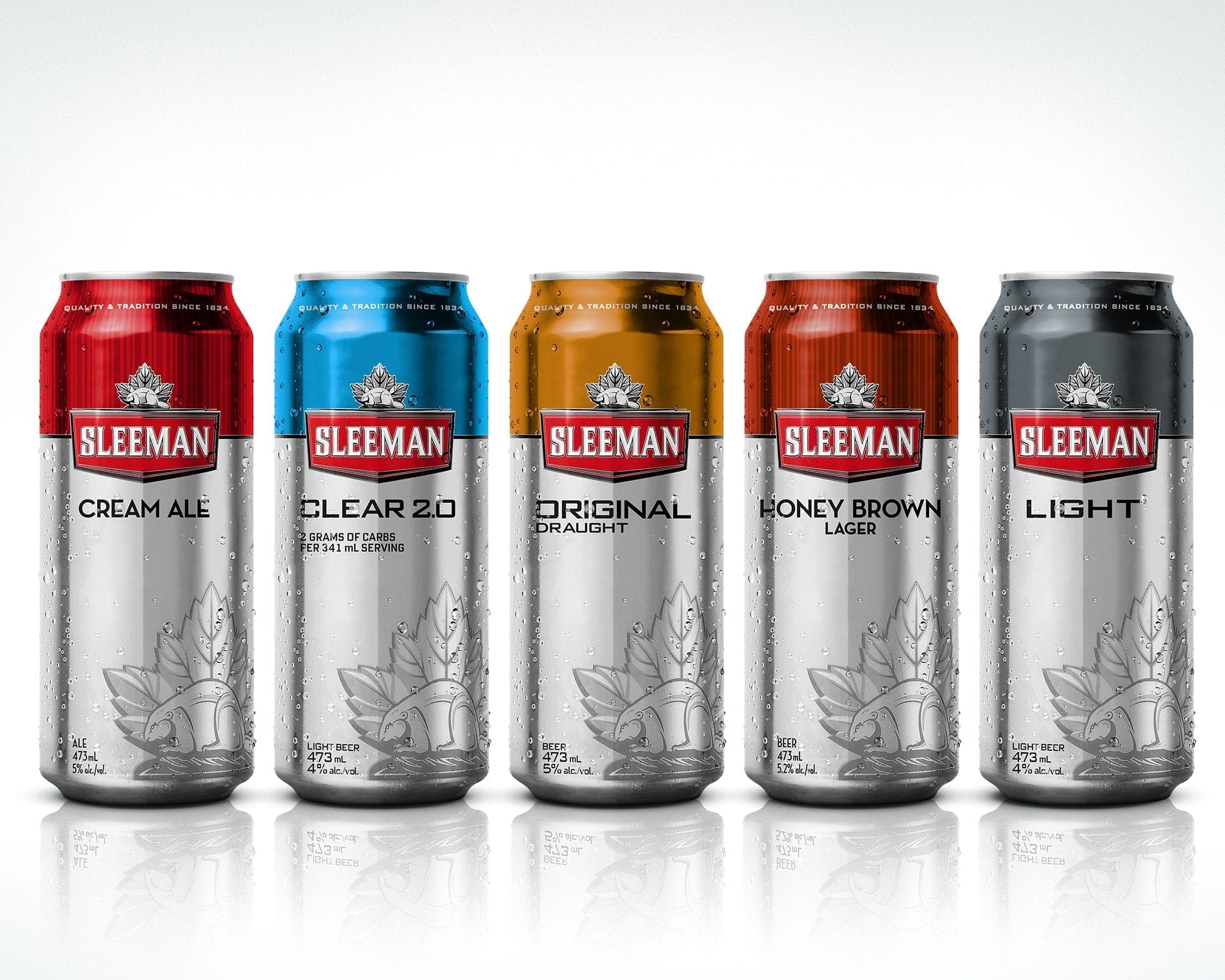 Sleeman beer can design concept