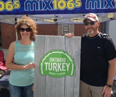 Ontario Turkey summer sampling event